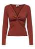 Top Women Red Bossa Nova