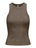 Women's Top Walnut Pale gold foil