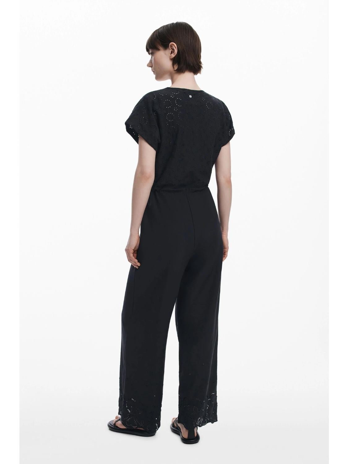 Tuta traforata Donna Nero - Santangelo