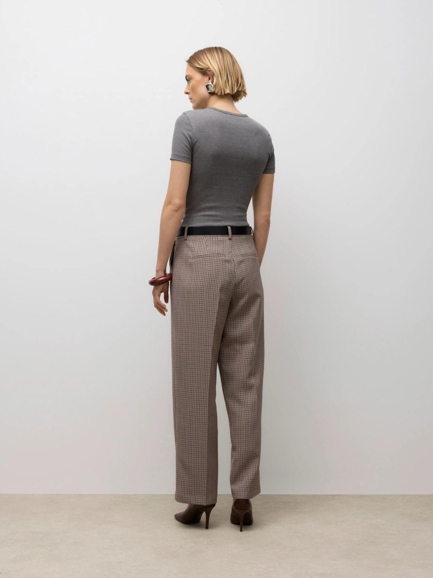VERO MODA Vero Moda AWIRWINA Top Donna Medium Grey Melange T-Shirt