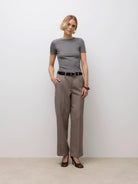 VERO MODA Vero Moda AWIRWINA Top Donna Medium Grey Melange T-Shirt