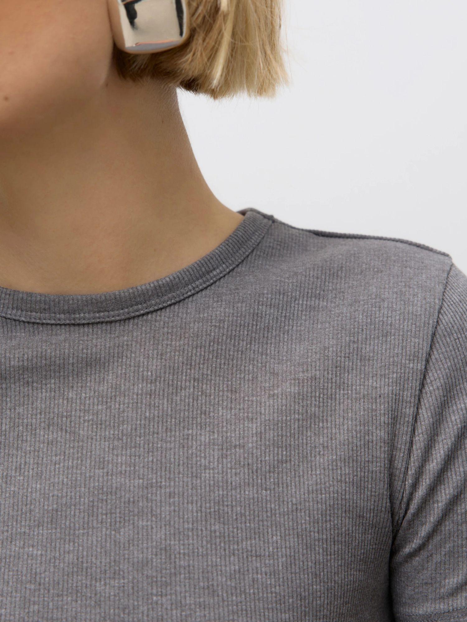 VERO MODA Vero Moda AWIRWINA Top Donna Medium Grey Melange T-Shirt
