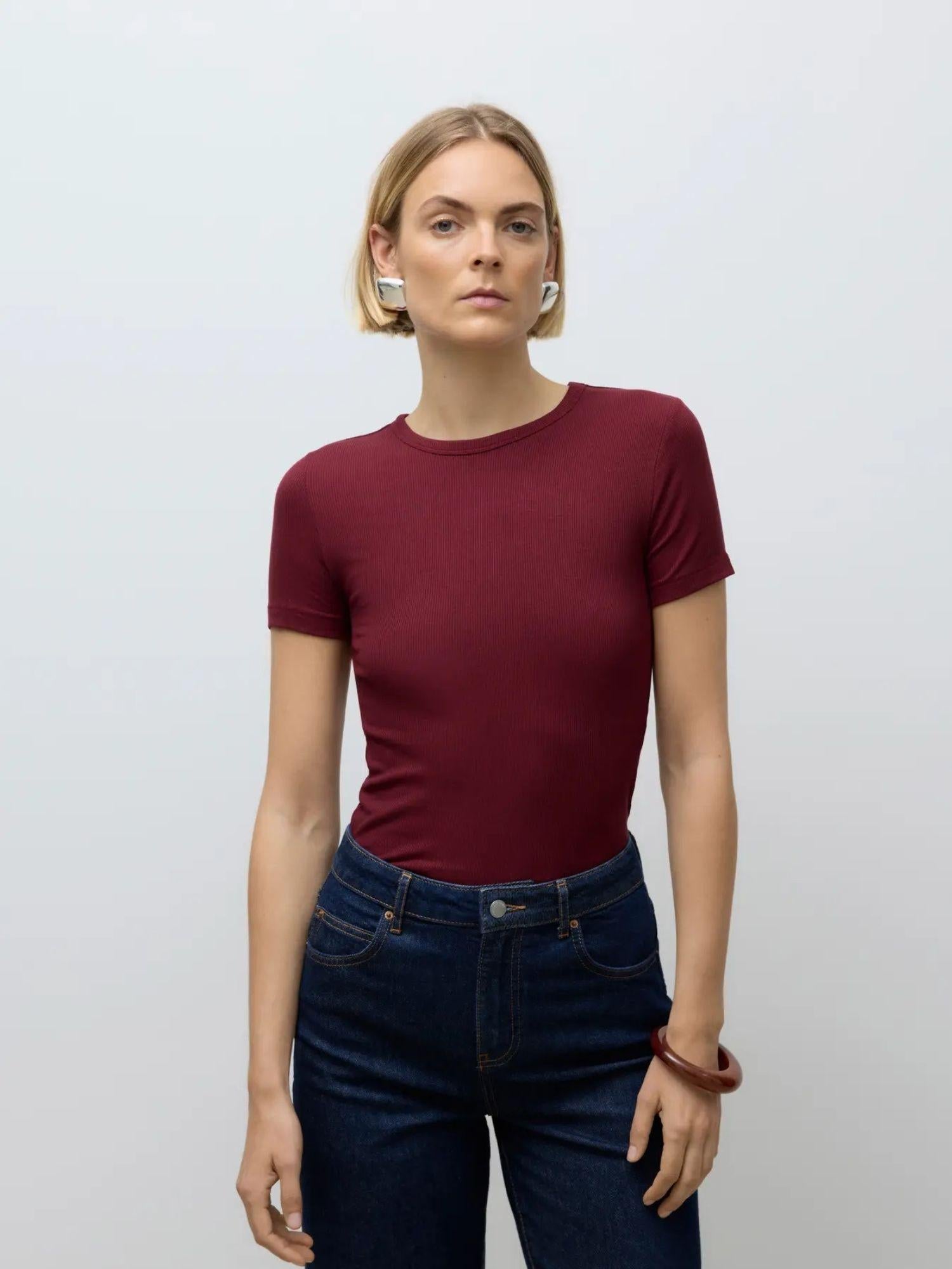 VERO MODA Vero Moda AWIRWINA Top Donna Zinfandel T-Shirt