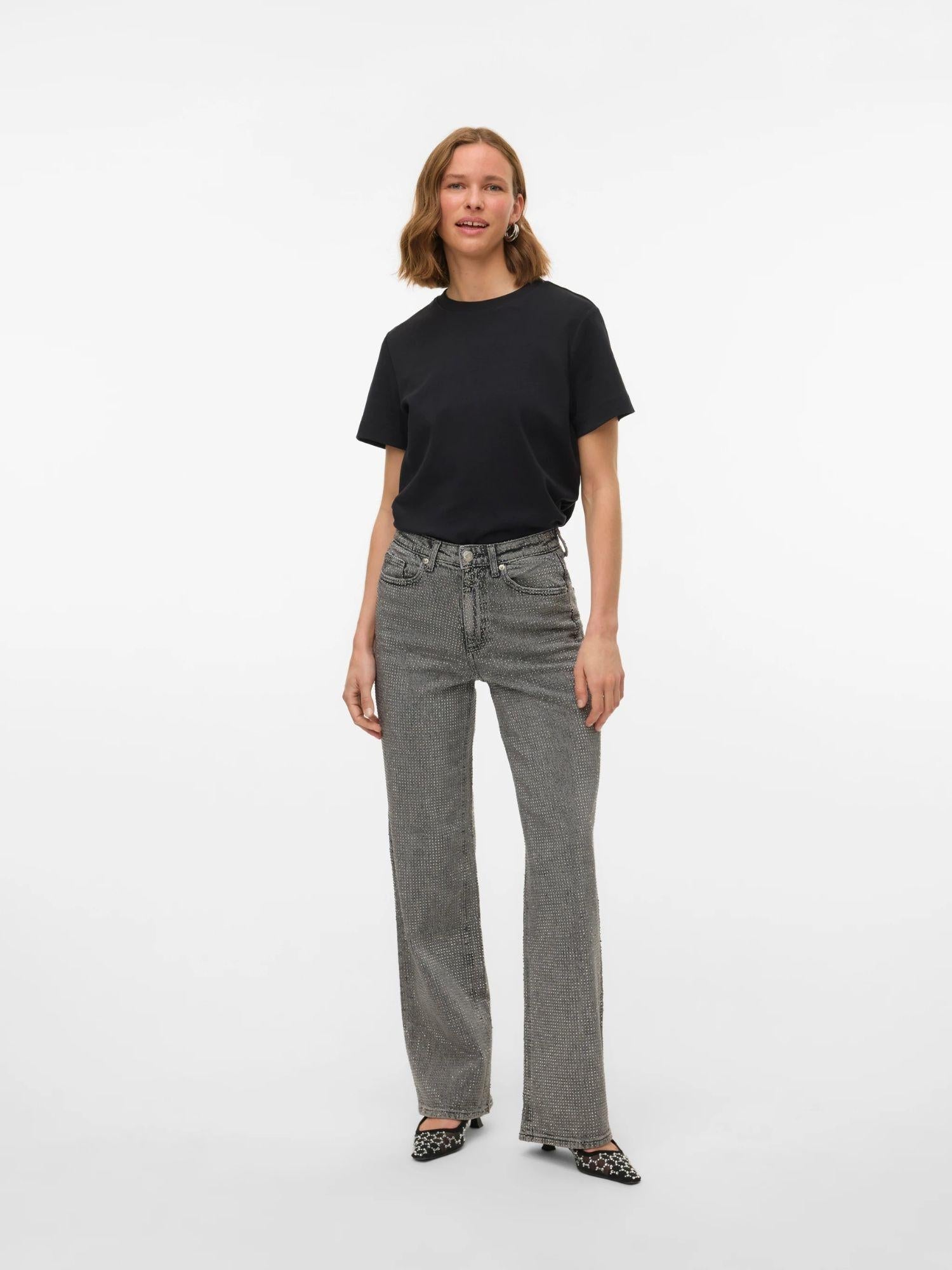 VERO MODA Vero Moda AWNAIMA T-Shirt Donna Nero T-Shirt