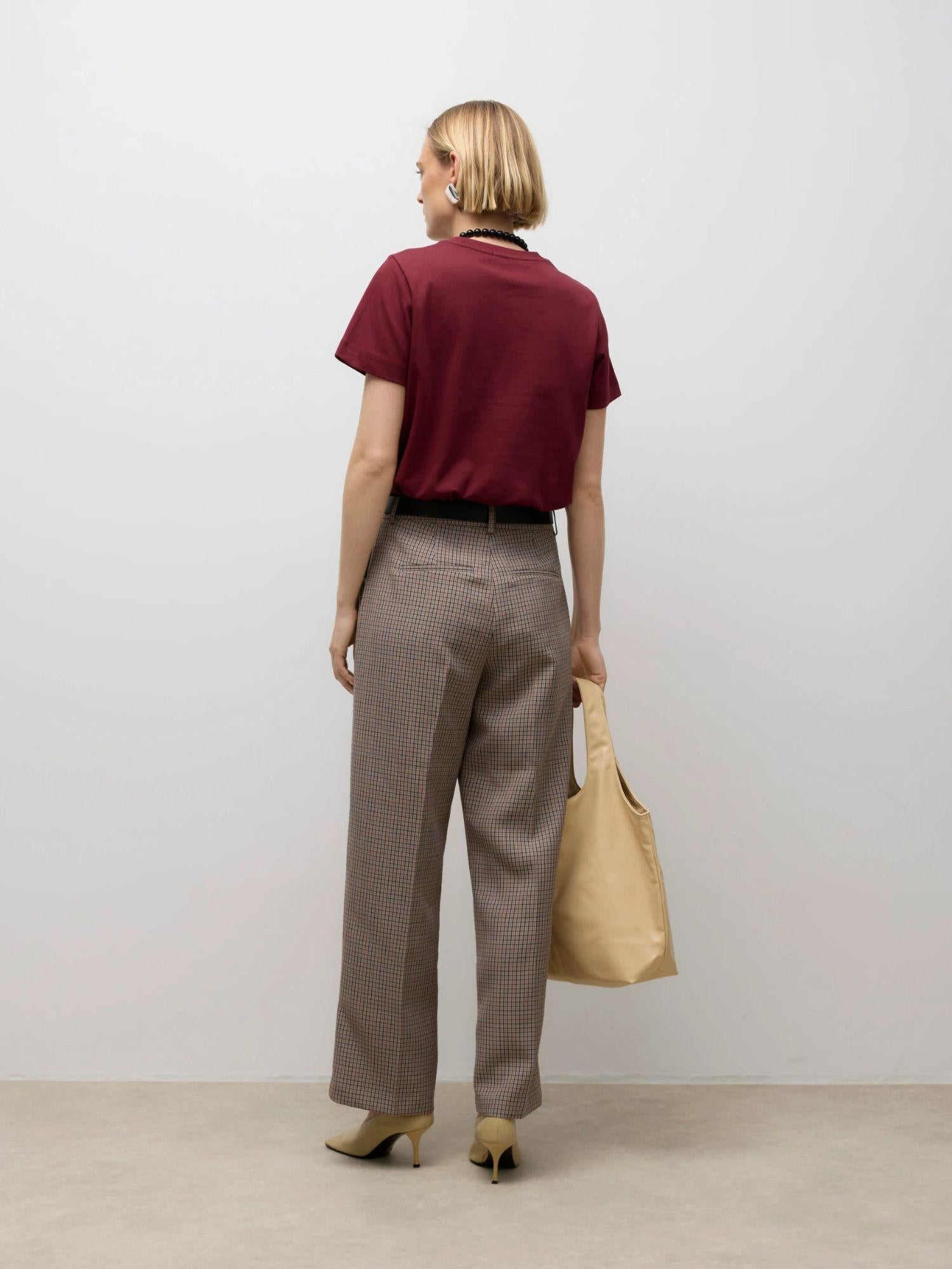 VERO MODA Vero Moda AWNAIMA T-Shirt Donna Purple Zinfandel T-Shirt