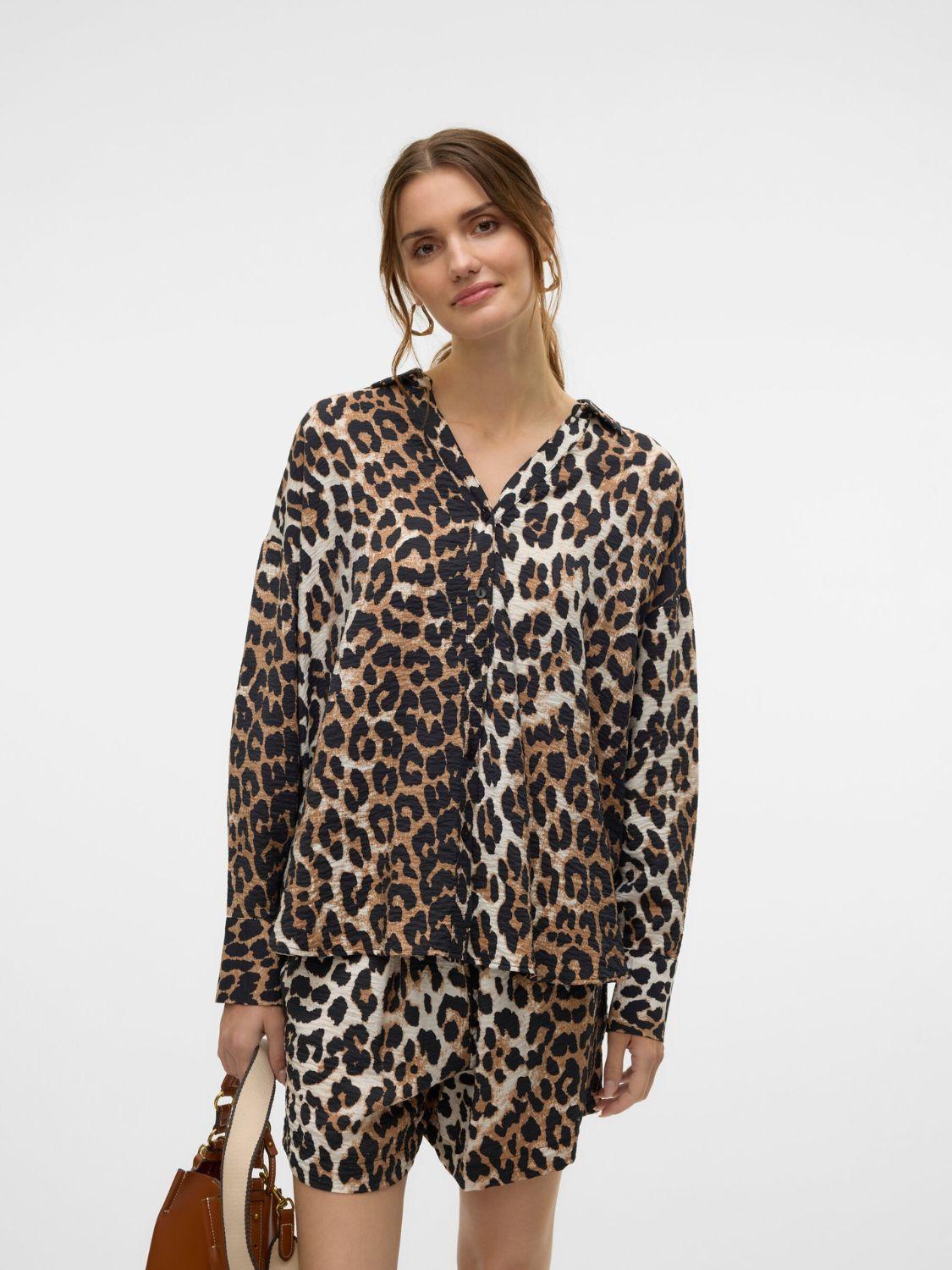 Vero Moda Camicia Donna Egret Leo - Santangelo