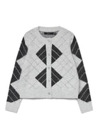 VERO MODA Vero Moda Cardigan Donna Dae Grigio Chiaro Dettaglia Grigio scuro Cardigan