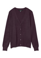 VERO MODA Vero Moda Cardigan Donna Silje Bordeaux Knit Cardigan