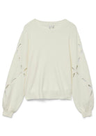 VERO MODA Vero Moda Pullover Donna Dalma Bianco Panna Pullover