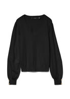 VERO MODA Vero Moda Pullover Donna Hollycaris Nero Pullover
