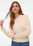 VERO MODA Vero Moda Pullover Donna Sikita Beige Pullover