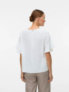 VERO MODA Vero Moda VMALVA Top Donna Cloud Dancer Top