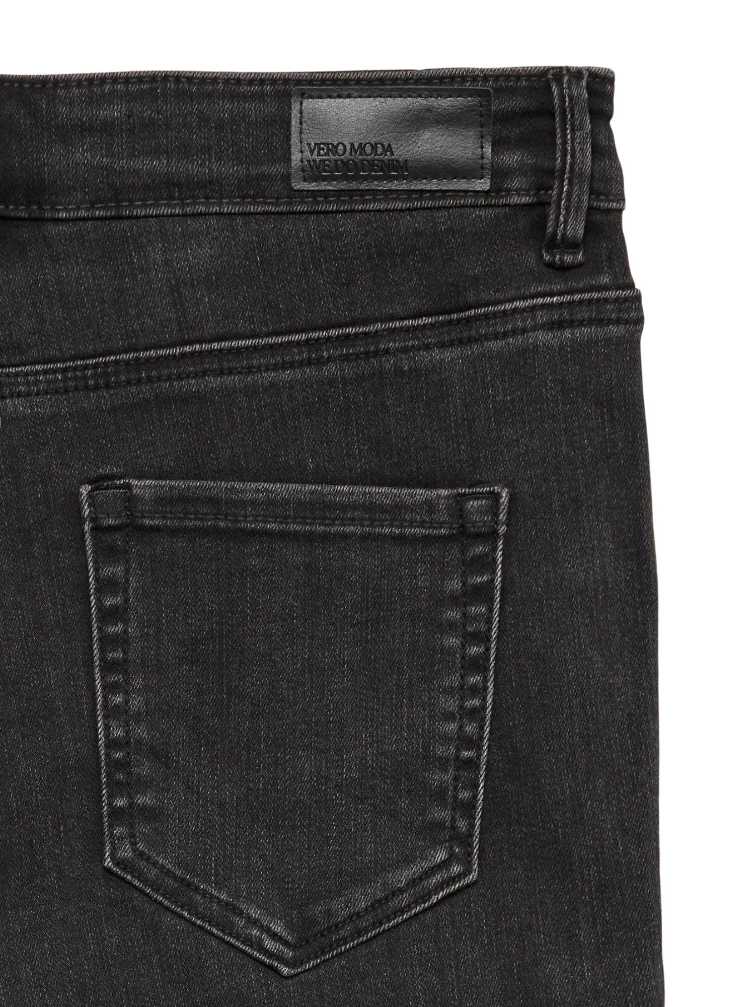 Vero Moda VMFLASH Flared Fit Jeans Donna Nero - Santangelo