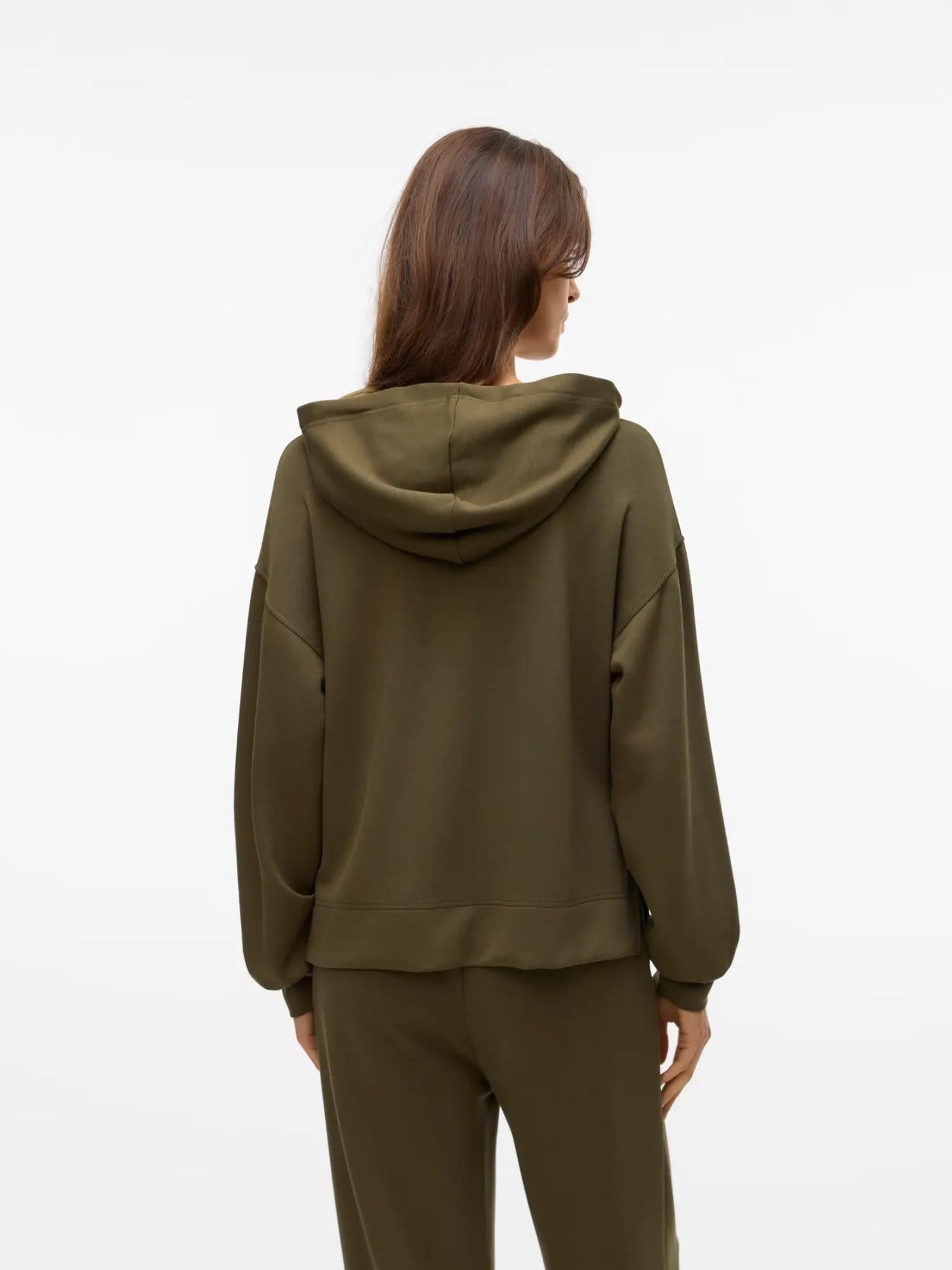 Vero Moda VMHALI Felpa Donna Grape Leaf - Santangelo