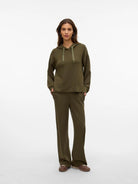 Vero Moda VMHALI Felpa Donna Grape Leaf - Santangelo
