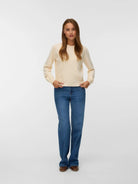 Vero Moda VMHOLLYKARIS Pullover Donna Birch - Santangelo