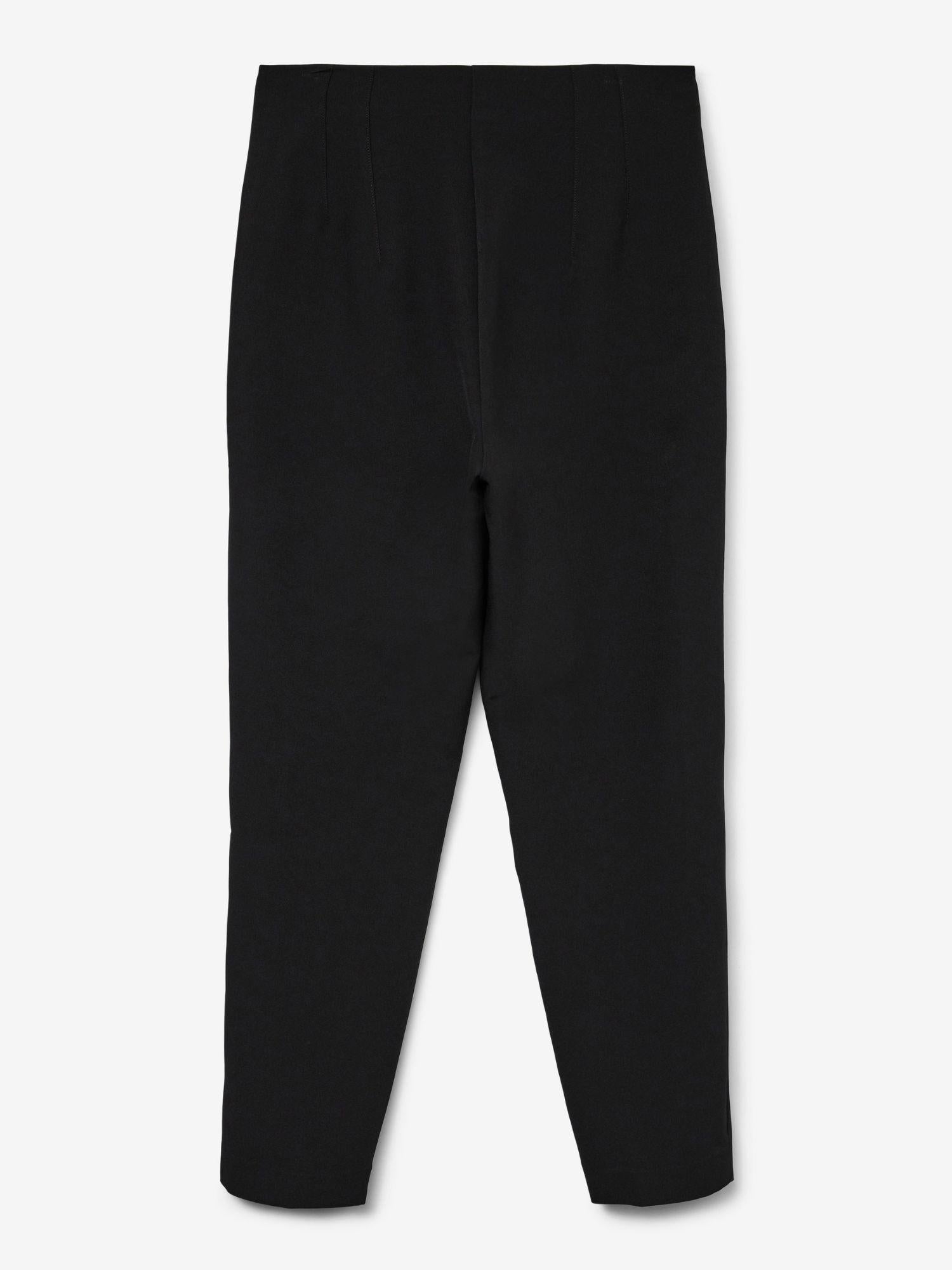 VERO MODA Vero Moda VMLINA Vita alta Pantaloni Donna Nero Pantalone