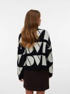 Vero Moda VMLOVE Pullover Donna Nero - Santangelo