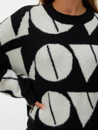 Vero Moda VMLOVE Pullover Donna Nero - Santangelo