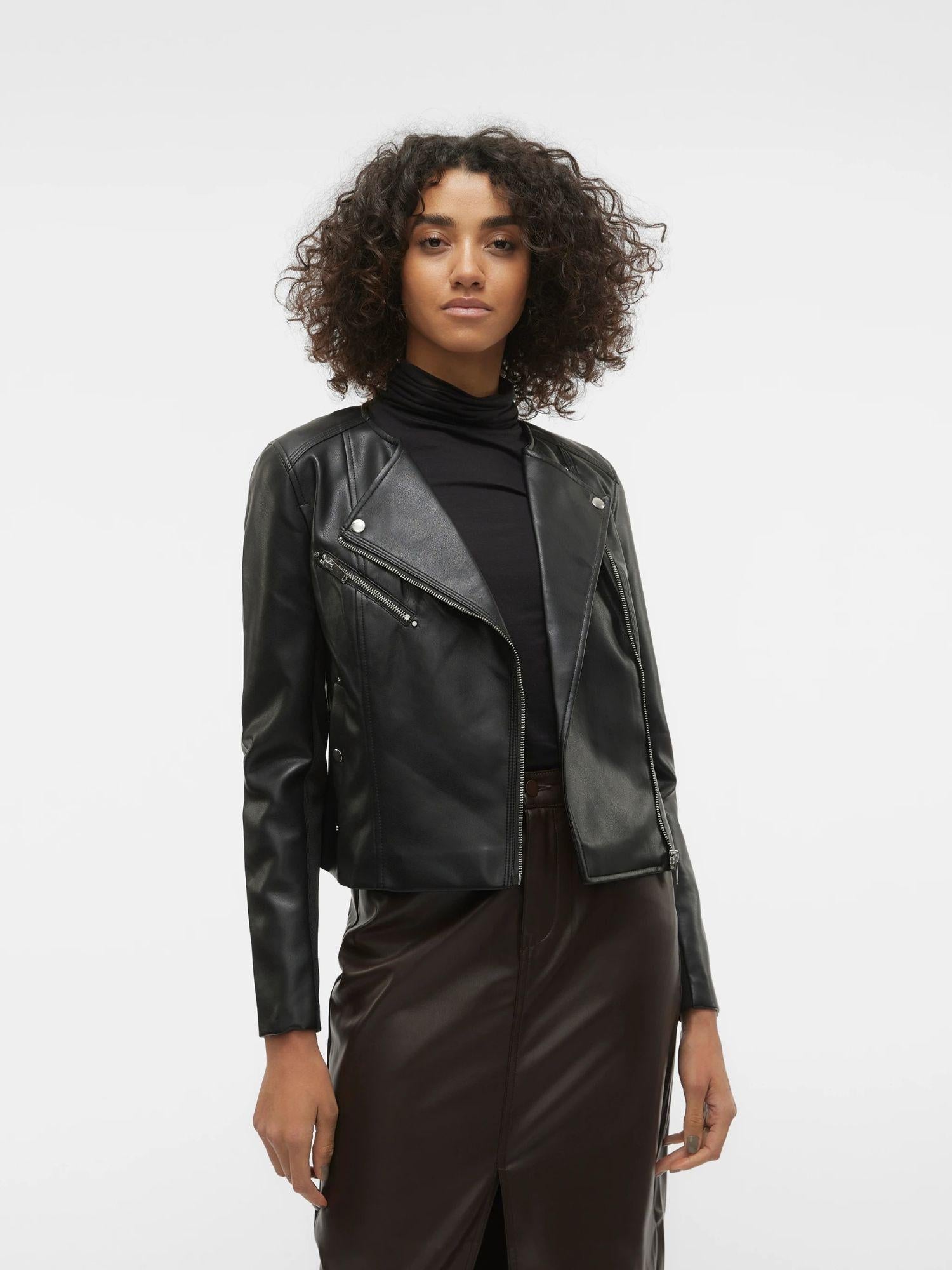 VERO MODA Vero Moda VMRILEY Giacca Donna Nero Giubbino