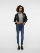 VERO MODA Vero Moda VMRILEY Giacca Donna Nero Giubbino