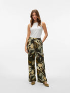 Vero Moda VMRUBY Pantaloni Straight Fit Donna Mermaid Fie - Santangelo