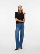 VERO MODA Vero Moda VMSABA Pullover Donna Nero Pullover