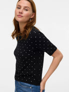 VERO MODA Vero Moda VMSABA Pullover Donna Nero Pullover