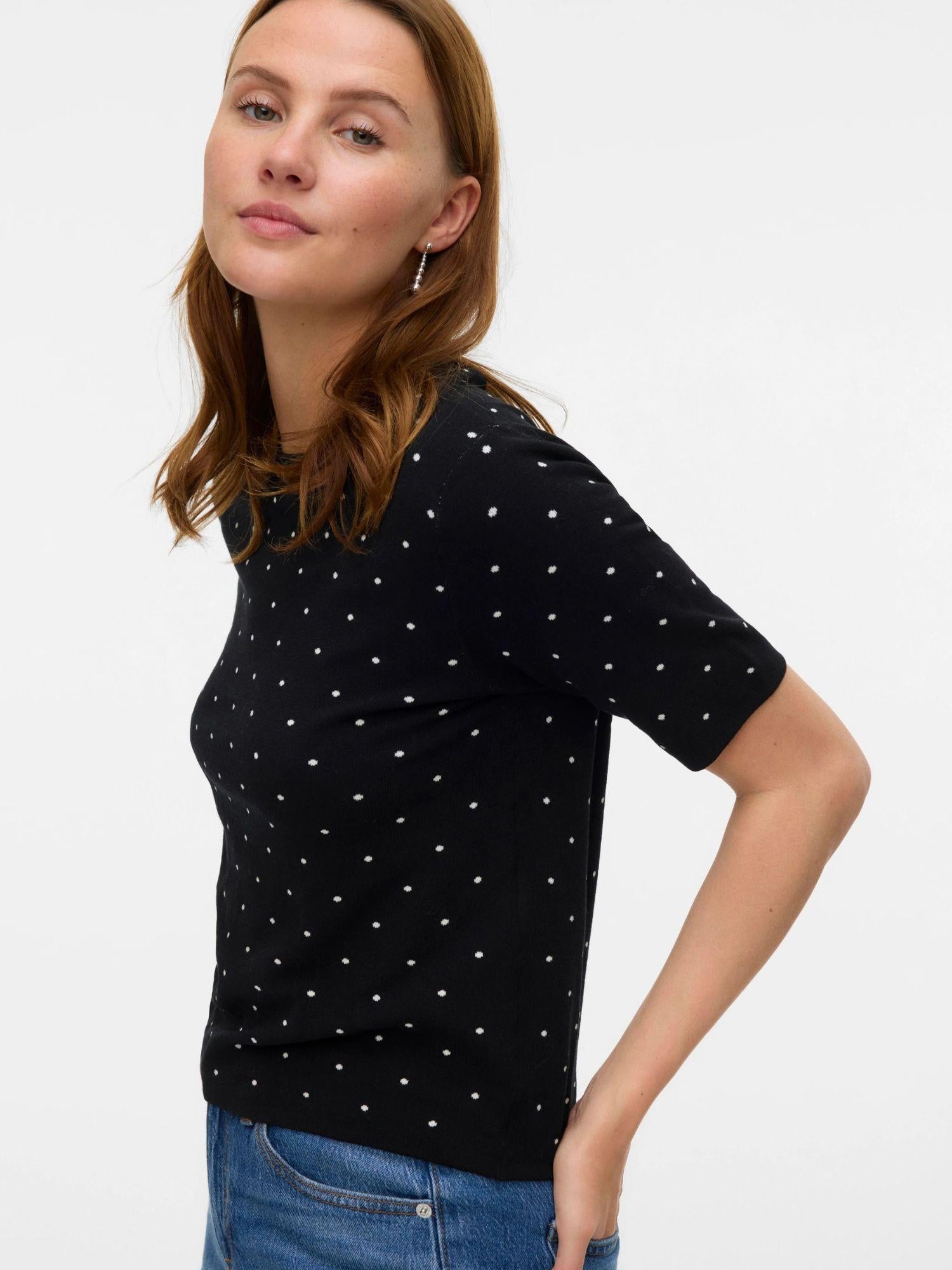 VERO MODA Vero Moda VMSABA Pullover Donna Nero Pullover