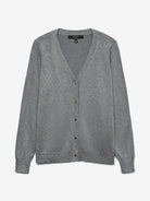 VERO MODA Vero Moda VMSILJE Cardigan in Maglia Donna Medium Grey Melange Knit Cardigan