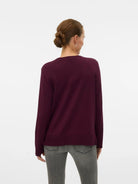 VERO MODA Vero Moda VMSILJE Pullover Donna Winetasting Pullover