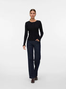 VERO MODA Vero Moda VMWONDER Cardigan Donna Nero Knit Cardigan