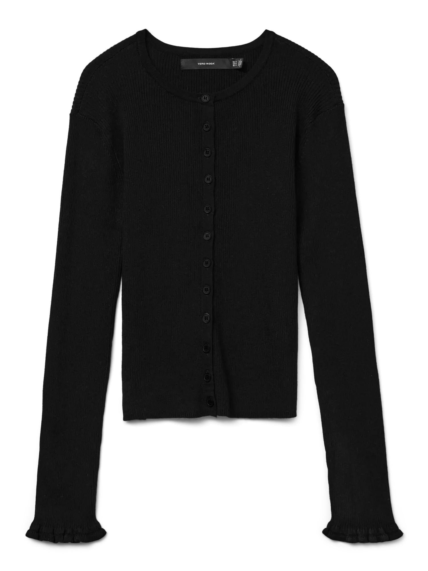 VERO MODA Vero Moda VMWONDER Cardigan Donna Nero Knit Cardigan