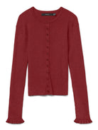 VERO MODA Vero Moda VMWONDER Cardigan Donna Syrah Knit Cardigan