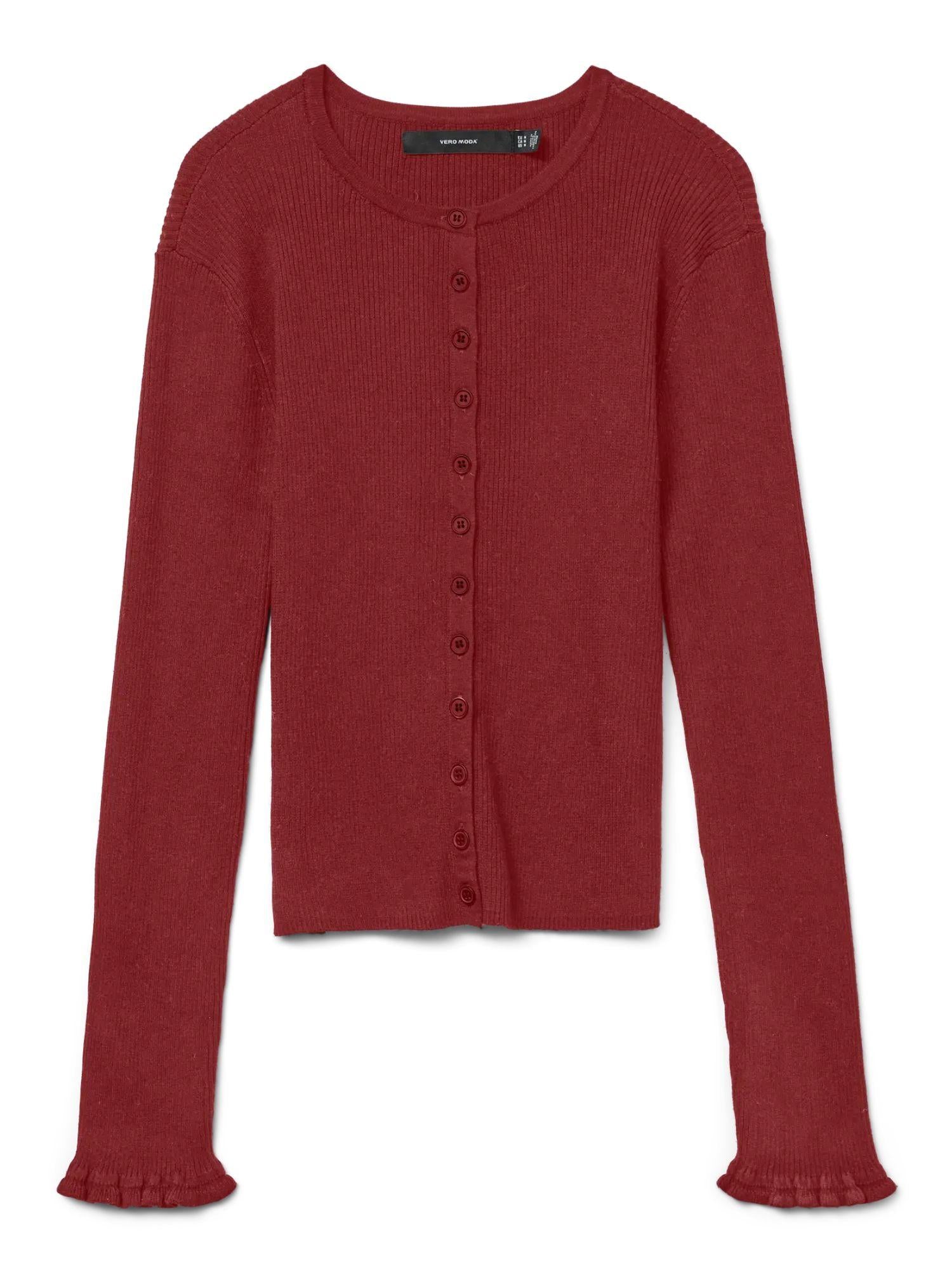 VERO MODA Vero Moda VMWONDER Cardigan Donna Syrah Knit Cardigan