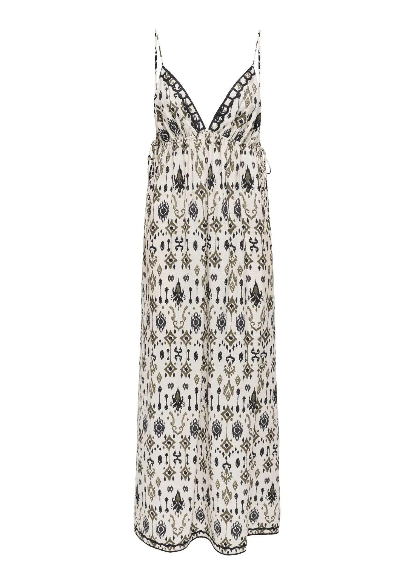Vestito Donna Bianco e Verde - Santangelo