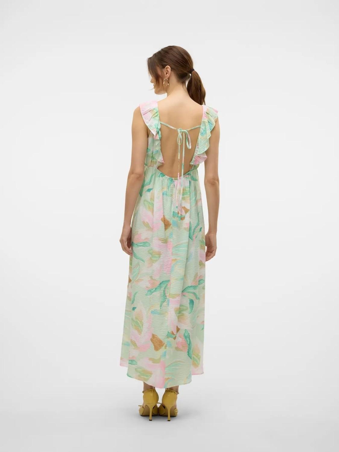 Vestito Donna Birds Egg Green Myra - Santangelo