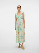 Vestito Donna Birds Egg Green Myra - Santangelo