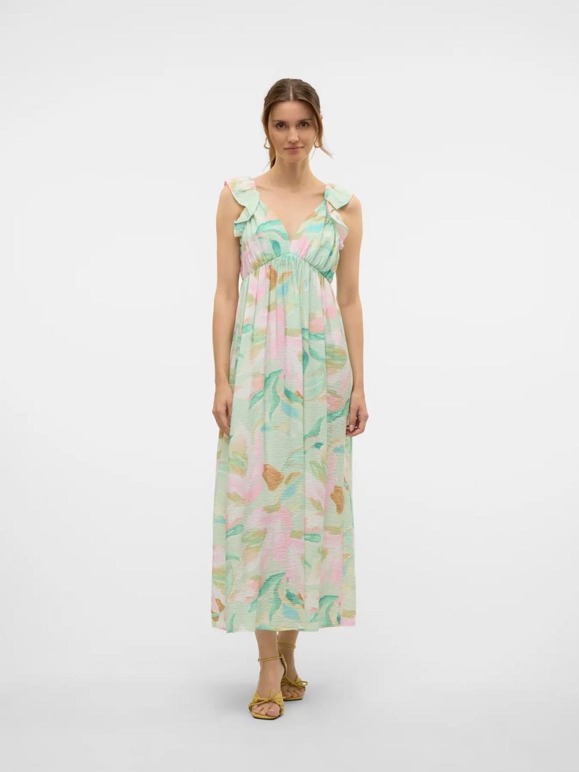 Vestito Donna Birds Egg Green Myra - Santangelo