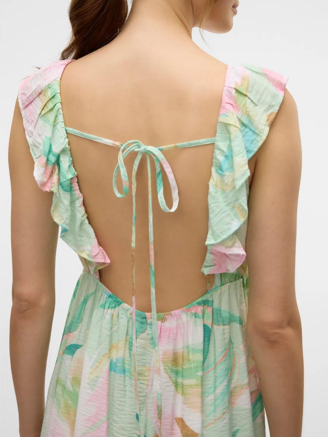 Vestito Donna Birds Egg Green Myra - Santangelo