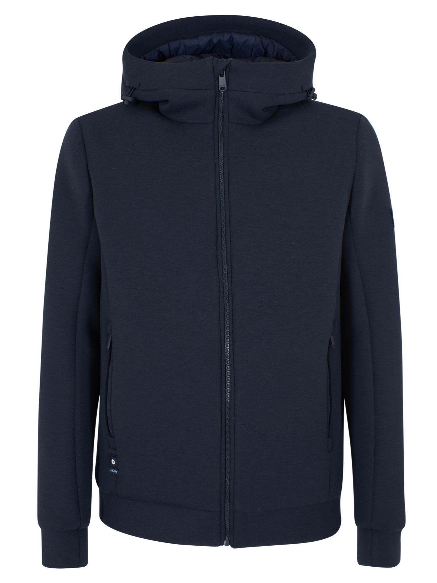 Yes Zee Giubbino in neoprene Interno trapuntato Uomo Blu - Santangelo