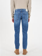 Yes Zee Jeans 5 Tasche Slim Fit Uomo Super Stone - Santangelo