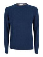 Yes Zee Maglia Girocollo Uomo Blu - Santangelo