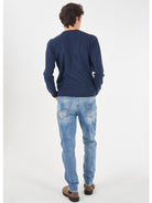 Yes Zee Maglia Girocollo Uomo Blu - Santangelo
