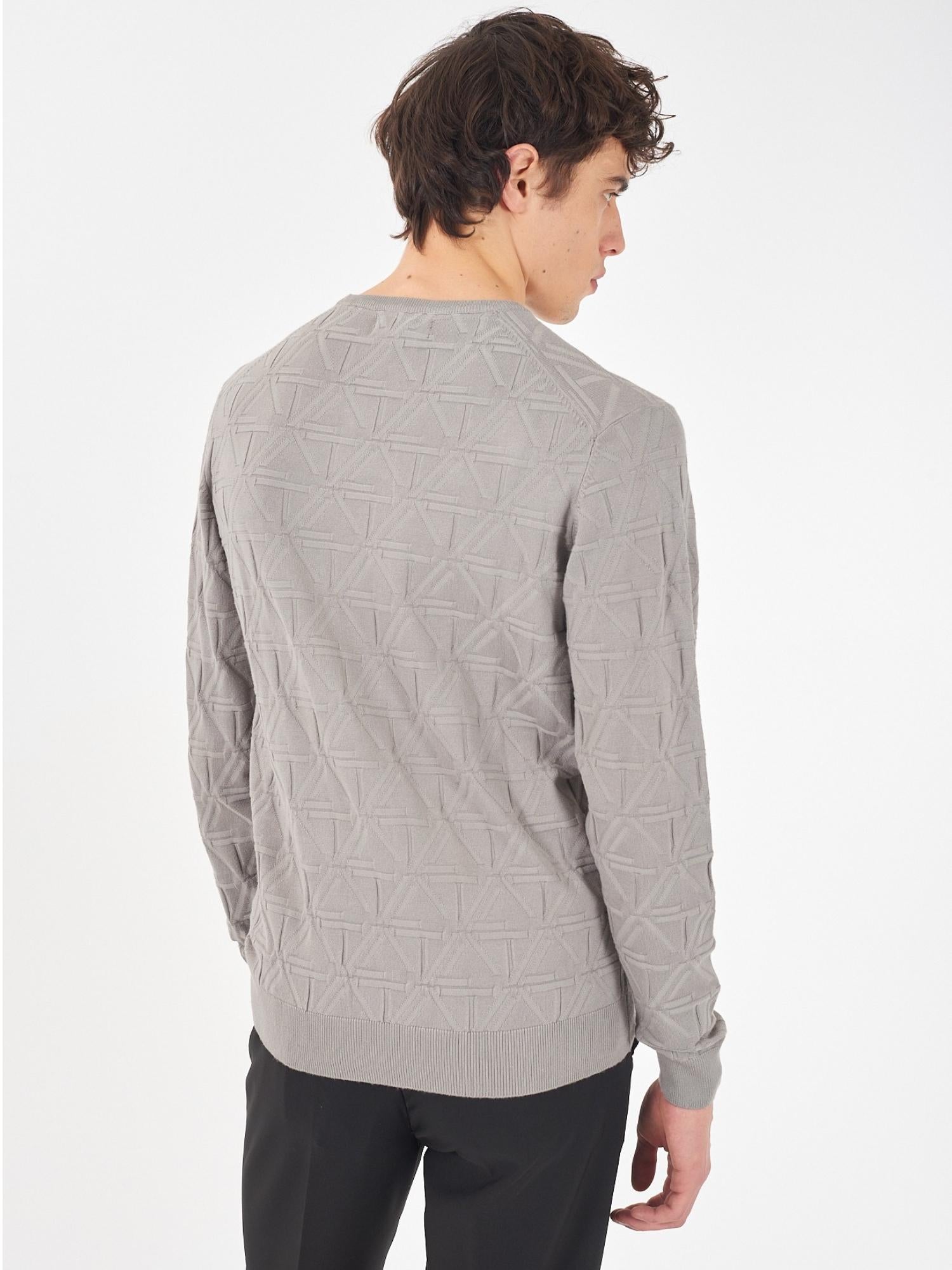 Yes Zee Maglia Girocollo Uomo Grigio - Santangelo