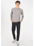 Yes Zee Maglia Girocollo Uomo Grigio - Santangelo