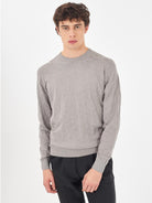 Yes Zee Maglia Girocollo Uomo Grigio - Santangelo