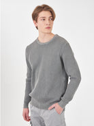 Yes Zee Maglia Girocollo Uomo Grigio chiaro - Santangelo
