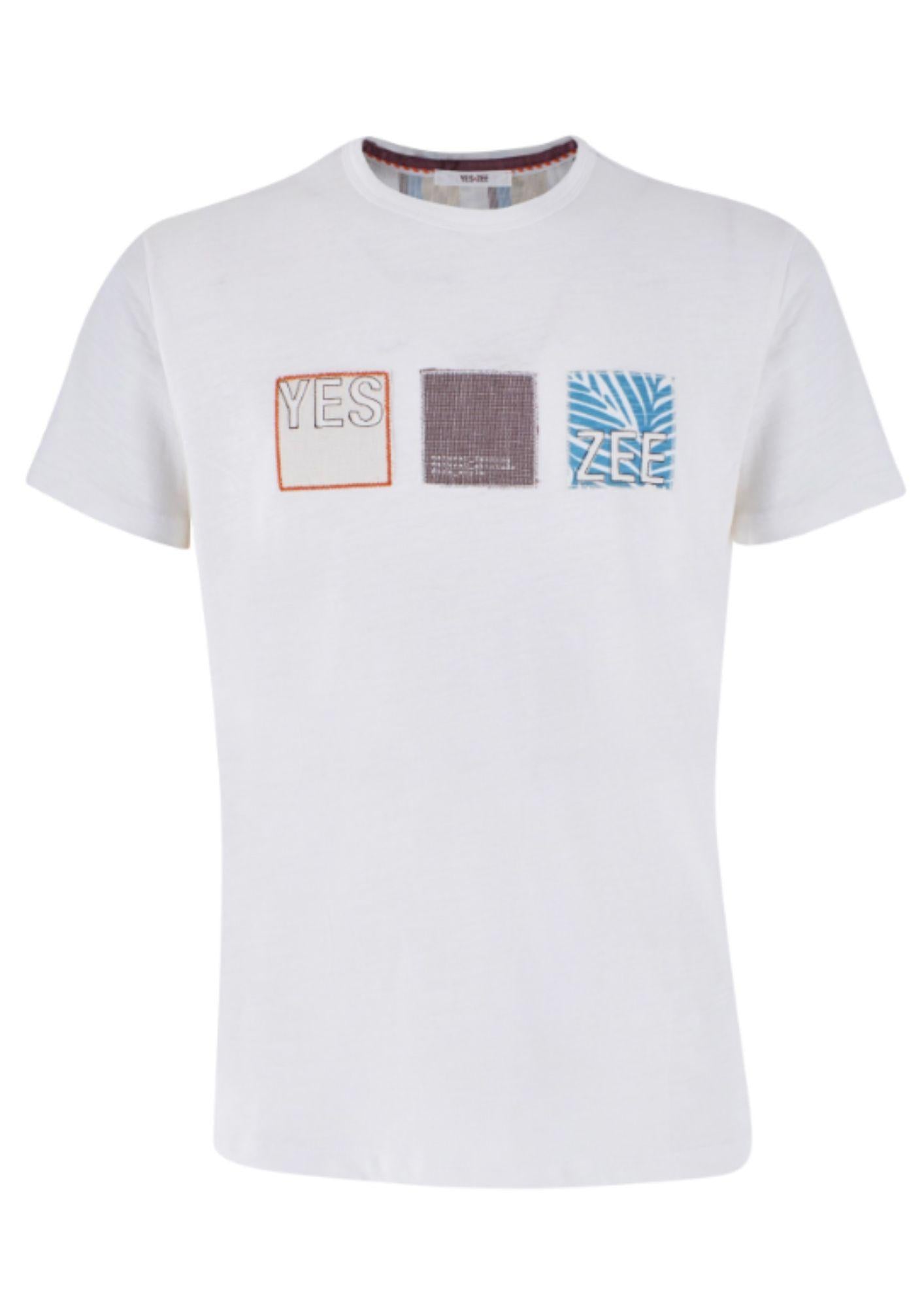 Yes Zee T-Shirt Uomo Bianca - Santangelo