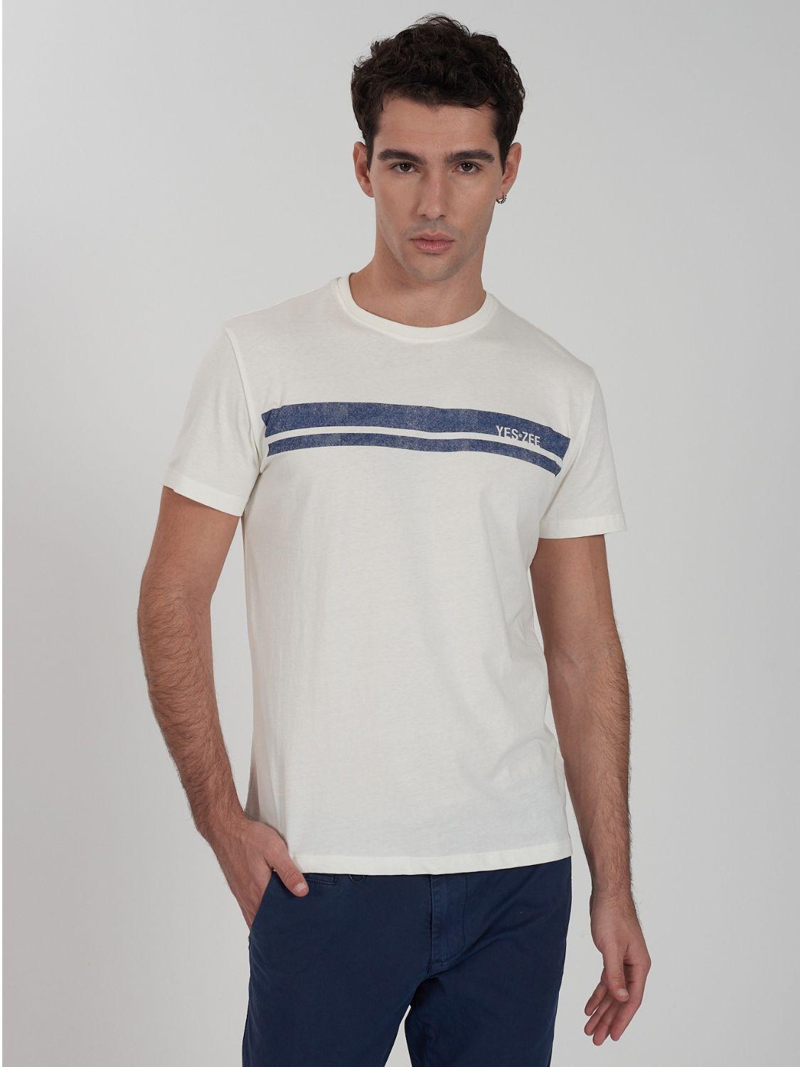 Yes Zee T-Shirt Uomo Bianco - Santangelo